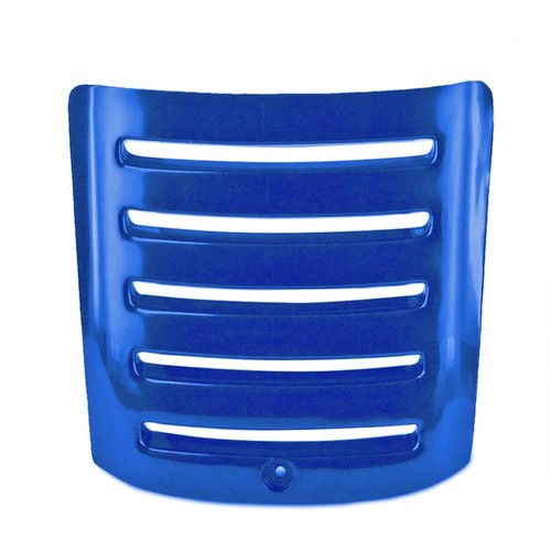 Sportello marmitta blu - blu, metal